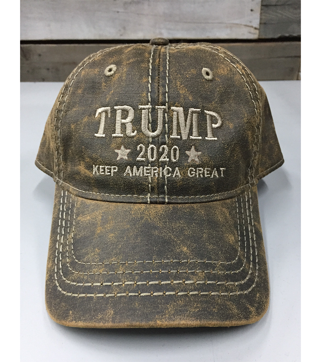 Trump Keep America Great 2020 Pigment Distressed Hat