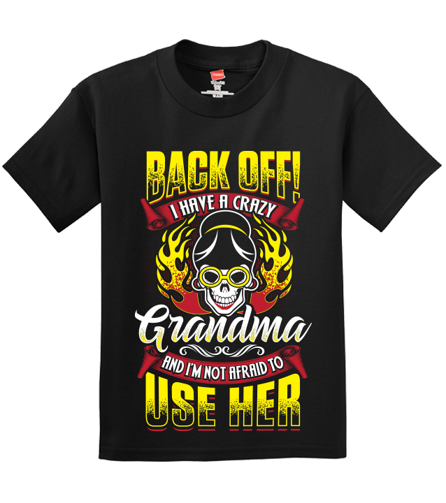 Crazy Grandma Kids T-Shirt