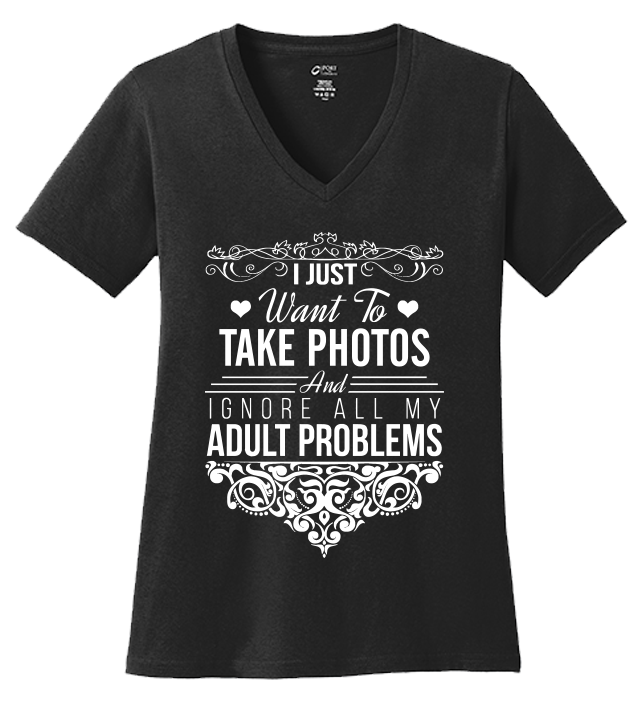 I Just Want To Take Photos T-shirt