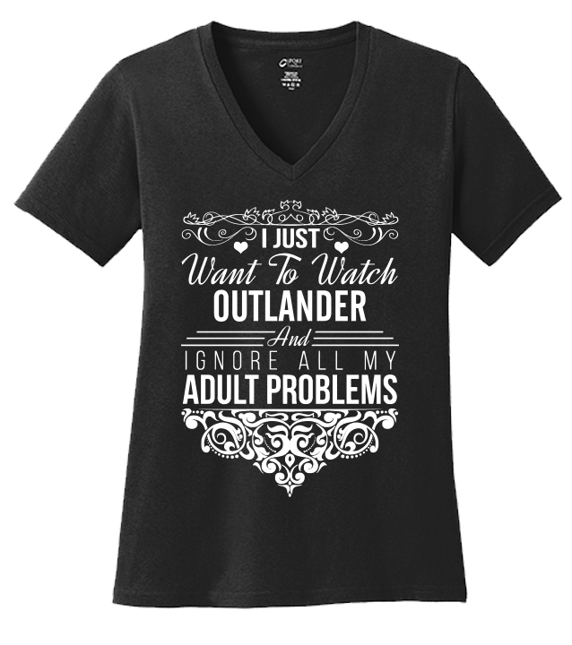 I Just Want To Watch The Outlander T-shirt