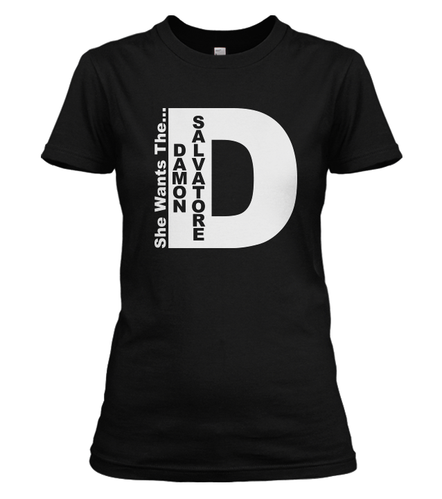 Damon Salvatore - She Wants The D T-shirt