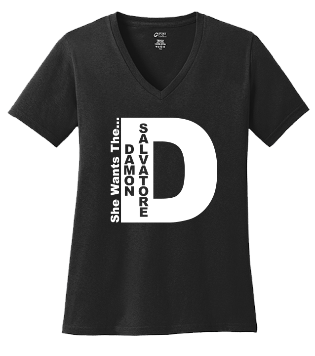 Damon Salvatore - She Wants The D T-shirt