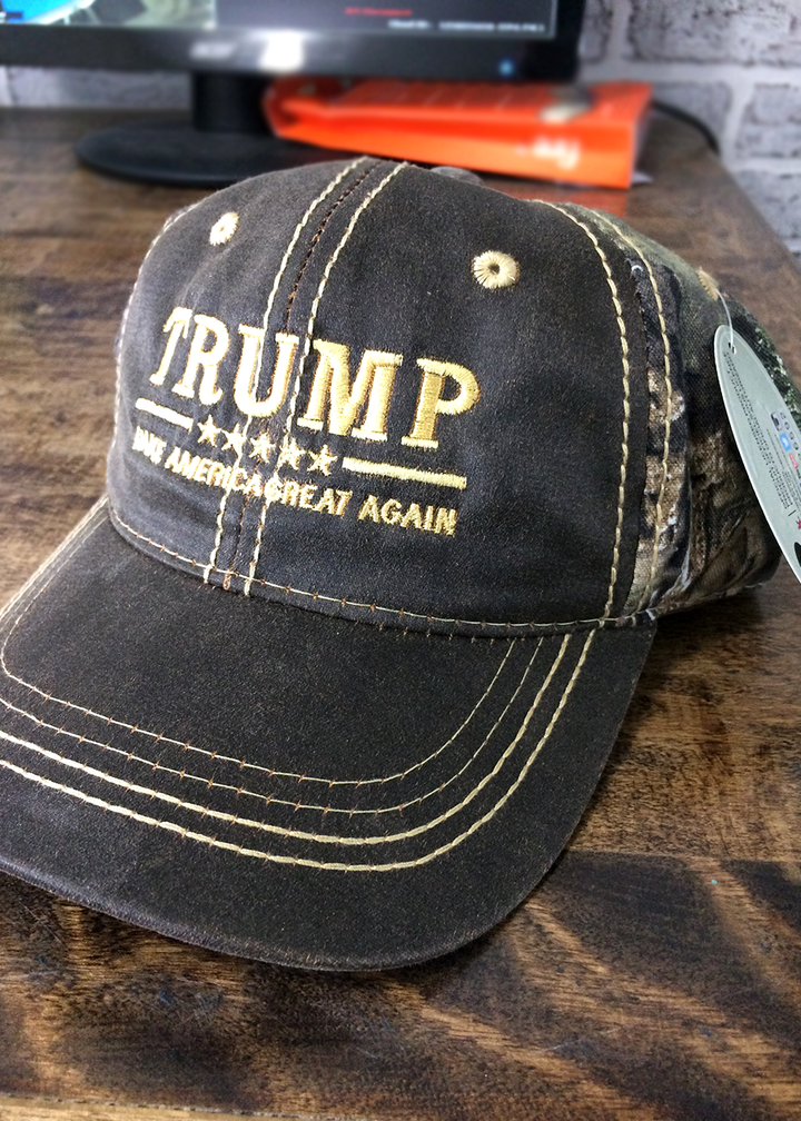 Trump MAGA 2020 Mossy Oak Camo Hat